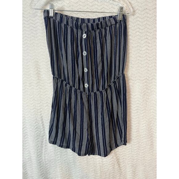 BN #4 NWT strapless Rue 21 romper, size M - Picture 5 of 6